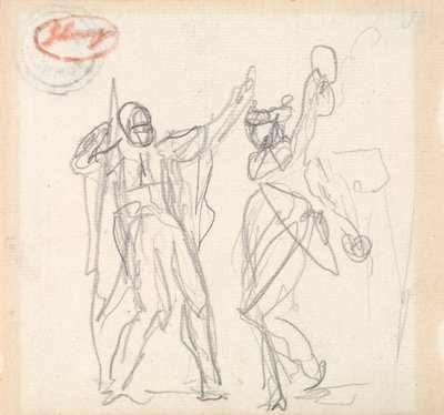 Jeptha and His Daughter by George Romney